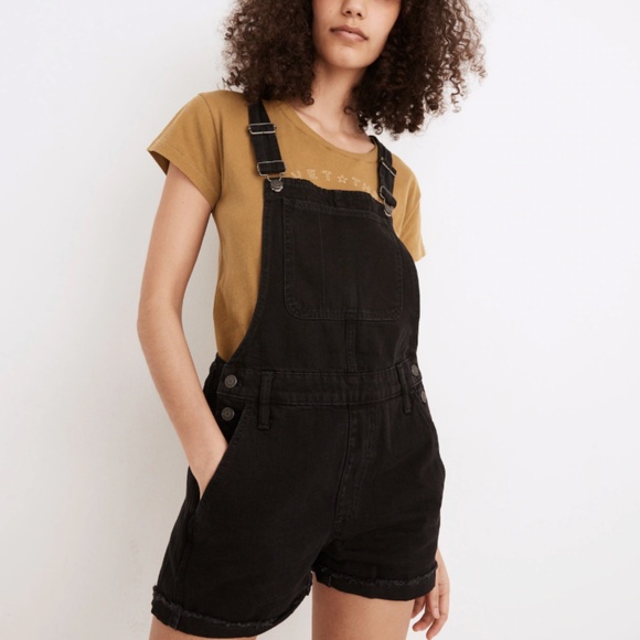 Madewell Adirondack Short Overalls - Picture 1 of 5